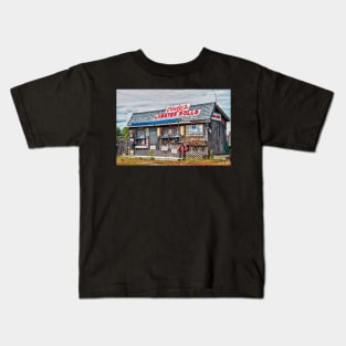 Roadside Dining Maine Kids T-Shirt